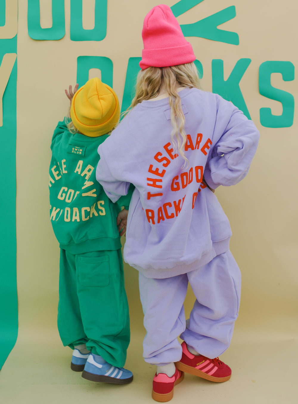 Good Tracky Pullover Lavender Red