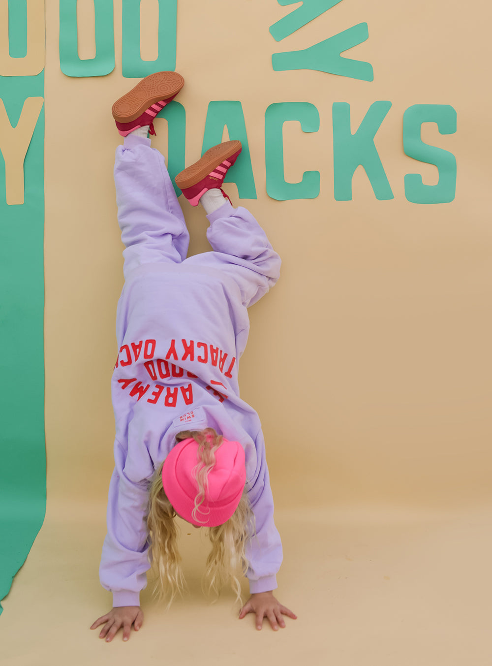 Good Tracky Dacks Lavender Red