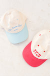 Swim Club Cap - Red & Cream