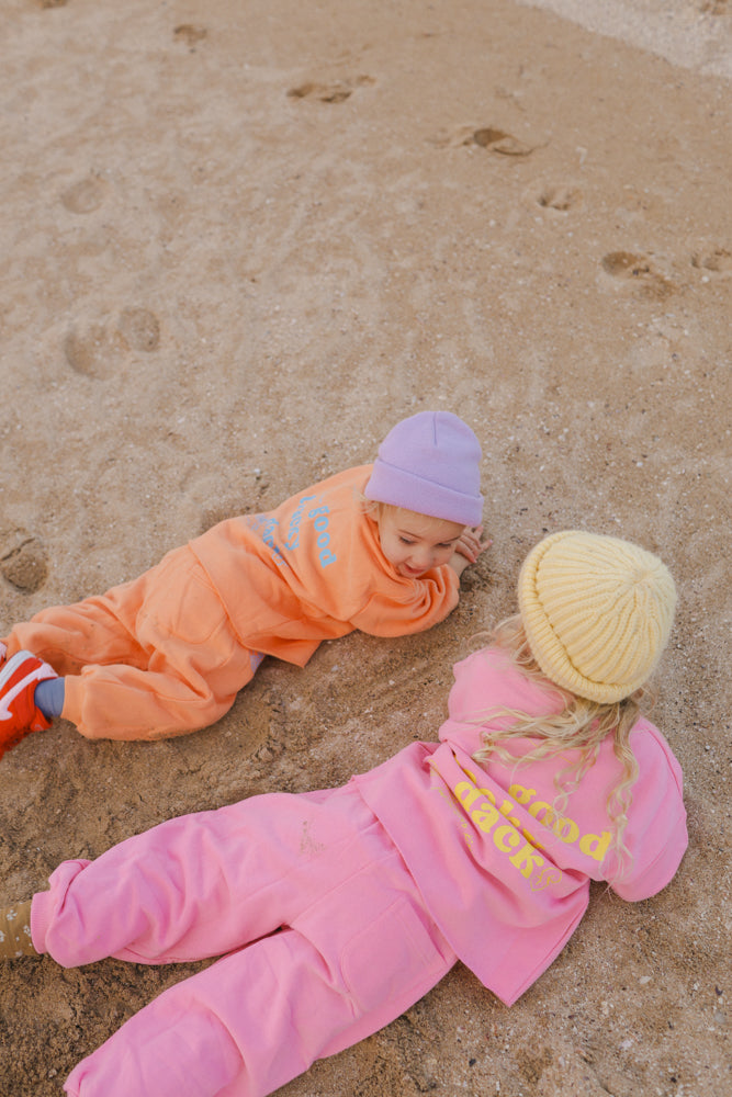 Orange Good Tracky Dack Set