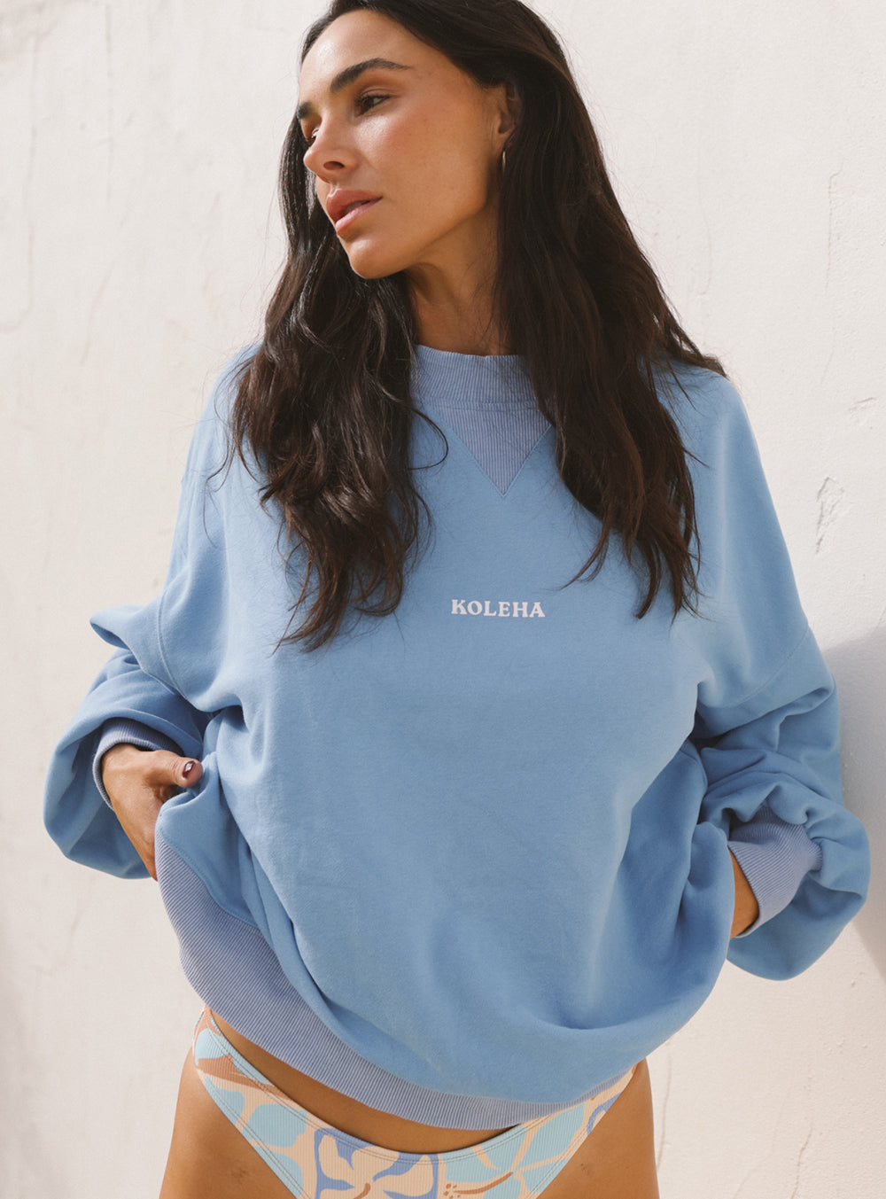 Swim Club Stonewashed Pullover