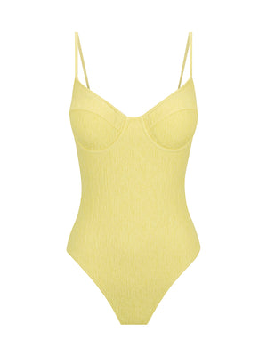 Lemon Underwire Onepiece