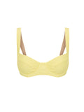 Lemon Tie Back Bra