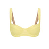 Lemon Tie Back Bra