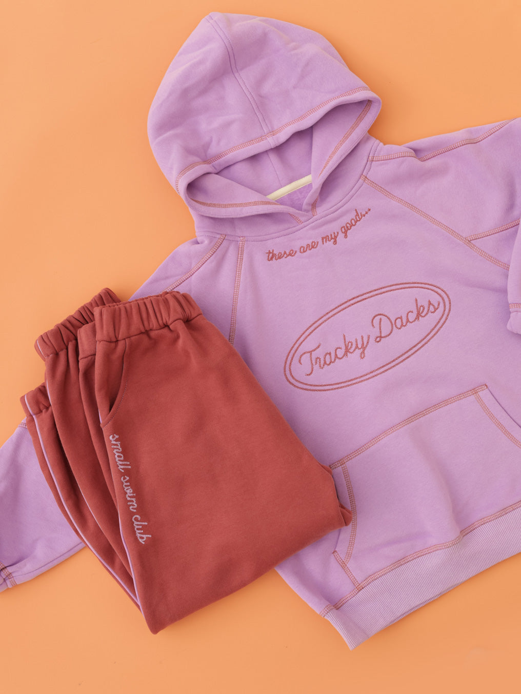 Good Tracky Dacks Lilac Hoodie