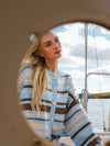 Sails Stripe Oversized Cardi