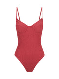 Sangria Underwire Onepiece