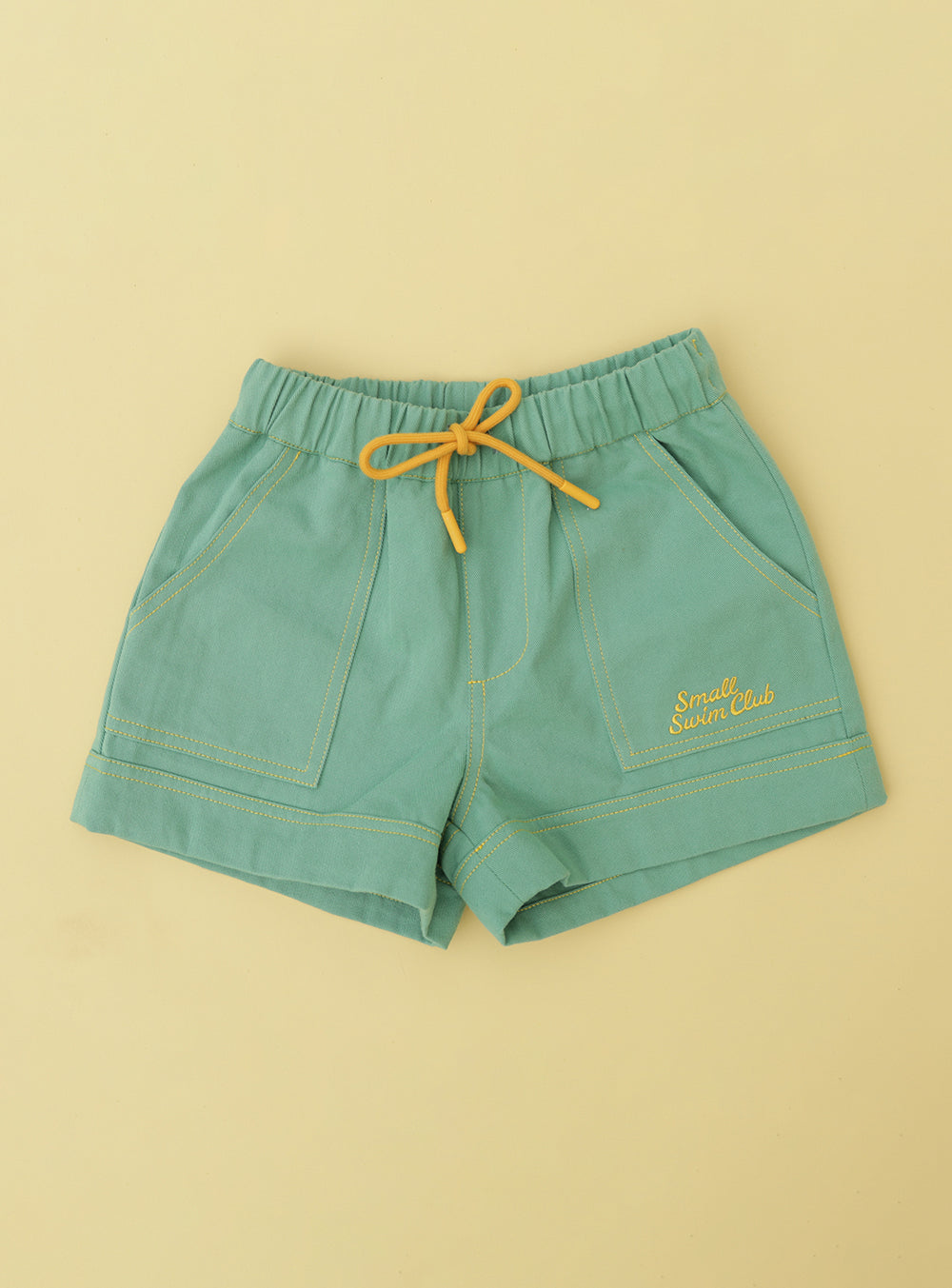 Seafoam Twill Shorts